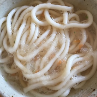 大根とにんじんのおろしうどん